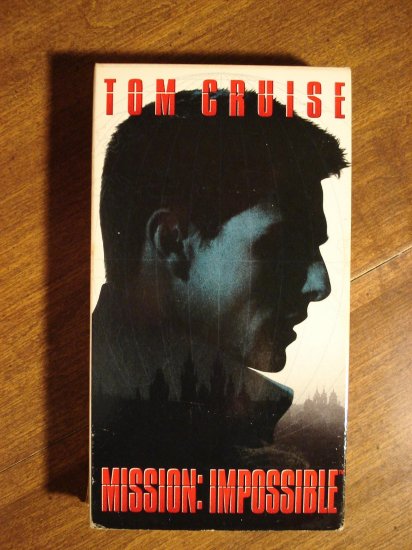 Mission Impossible VHS video tape movie film, Tom Cruise, Jon Voight ...