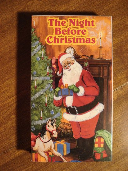 The Night Before Christmas animated VHS video tape movie film cartoon ...