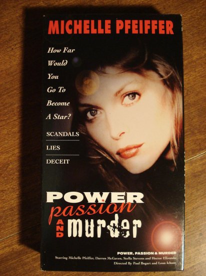 Power, Passion and Murder VHS video tape movie film, Michelle
