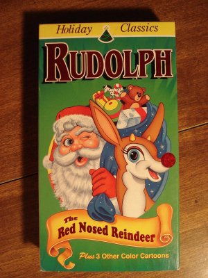 Rudolph The Red Nosed Reindeer Vhs Animated Video Tape Movie Film Cartoon Christmas Santa Claus,Home Office Window Curtains
