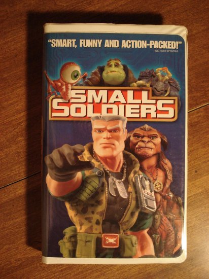 Small Soldiers VHS animated video tape movie film, Denis Leary, Tommy ...