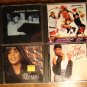4 pop/rock female artist music CD's - Toni Braxton, TLC, Whitney Houston, Anita Baker