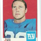 1969 Topps football card #131 (C) Ernie Koy VG New York Giants