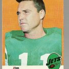 1969 Topps football card #29 (C) Jim Turner VG+ New York Jets