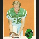 1969 Topps football card #231 George Sauer NM/M New York Jets
