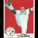 1969 Topps football card #177 Bobby Waldon VG/EX Pittsburgh Steelers