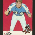 1969 Topps football card #53 Bob Lily EX/NM (wax stains on backside) Dallas Cowboys