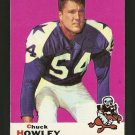 1969 Topps football card #97 Chuck Howley EX Dallas Cowboys