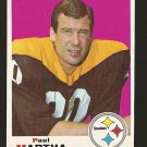 1969 Topps football card #224 Paul Martha EX Pittsburgh Steelers