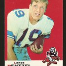 1969 Topps football card #31 Lance Rentzel EX/NM Dallas Cowboys