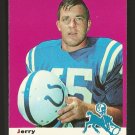 1969 Topps football card #94 Jerry Hill EX/NM Baltimore Colts