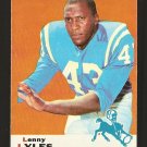 1969 Topps football card #72 (B) Lenny Lyles EX/NM Baltimore Colts