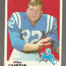 1969 Topps football card #229 Mike Curtis EX/NM Baltimore Colts