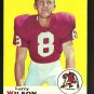 1969 Topps football card #65 (B) Larry Wilson VG/EX St. Louis Cardinals