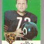 1969 Topps football card #3 (B) Jim Cadile VG/EX Chicago Bears
