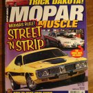 Mopar Muscle magazine June 1997, Street n Strip, Dodge Trucks, paint your engine