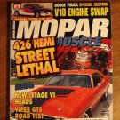 Mopar Muscle magazine August 1997, 426 Hemi, V10 engine swap, Stage IV heads, Viper GTS