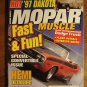 Mopar Muscle magazine October/November 1996 Hemi detailing head porting Dodge dakota, convertibles