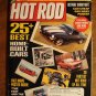 Hot Rod magazine December 2001, 25 best homebuilt cars, 20 fastest hot rods, octane shootout