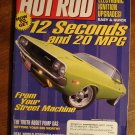 Hot Rod magazine march 2001, Electronic ignition upgrades, pump gas secrets, brakes