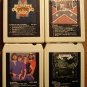 Alabama 8-Track tape assortment 4 tapes - Feels so right, Mountain music, MORE