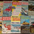 Popular Mechanics magazine - 13 issues from the 1960's - cars, tools, inventions, more