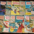 17 1950's issues of Popular Mechanics magazine - cars, inventions, tools, more!
