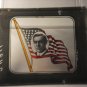 Woodrow Wilson & US Flag glass movie film advertising slide (Magic Lantern)