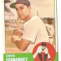 1963 Topps baseball card #278 Chico Fernandez EX Detroit Tigers