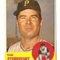 1963 Topps baseball card #281 Tom Sturdivant VG Pittsburgh Pirates
