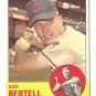 1963 Topps baseball card #287 Dick Bertell NM Chicago Cubs
