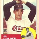 1963 Topps baseball card #297 Jim Golden VG/EX Houston Colt 45's