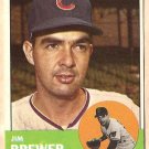 1963 Topps baseball card #309 Jim Brewer EX/NM Chicago Cubs