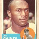 1963 Topps baseball card #319 Joe Gaines VG Baltimore orioles