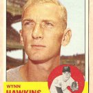 1963 Topps baseball card #334 Wynn Hawkins VG/EX New York Mets