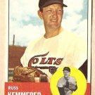1963 Topps baseball card #338 Russ Kemmerer EX Houston Colt 45's