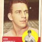 1963 Topps baseball card #344 Don Schwall VG/EX Pittsburgh Pirates