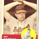 1963 Topps baseball card #358 Milt Pappas EX Baltimore Orioles