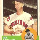 1963 Topps baseball card #370 Dick Donovan EX Cleveland Indians