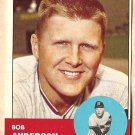 1963 Topps baseball card #379 Bob Anderson NM Detroit Tigers