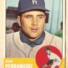 1963 Topps baseball card #403 Ron Perranoski NM/M Los Angeles Dodgers