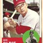 1963 Topps baseball card #404 Bob Oldis VG/EX Philadelphia Phillies
