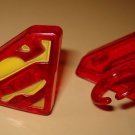 Superman S symbol emblem plastic ring - NM/M condition