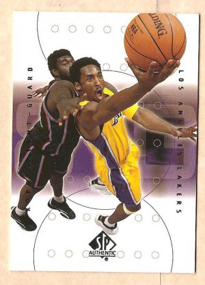 2000 - 2001 Upper Deck SP Authentic promo promotional basketball card #21 Kobe Bryant NM/M
