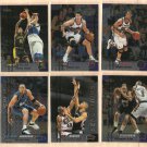 1999 - 2000 Topps Finest promo promotional basketball card #PP1 - PP6 - set of 6 NM/M unpeeled