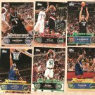 2001 - 2002 Topps Xpectations promo promotional basketball card #PP1 - PP6 set of 6 NM/M