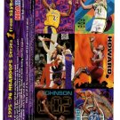 1995 - 1996 Hoops promo promotional basketball 6 card uncut sheet