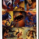 1995 Fleer Ultra Spider-Man Premiere Edition promo promotional 9 card uncut sheet, NM/M