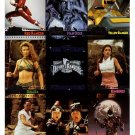1995 Fleer Ultra Power Rangers Premiere Edition promo promotional 9 card uncut sheet, NM/M