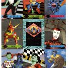 1995 Fleer Ultra ReBoot Premiere Edition promo promotional 9 card uncut sheet, NM/M